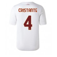AS Roma Bryan Cristante #4 Fußballbekleidung Auswärtstrikot 2022-23 Kurzarm